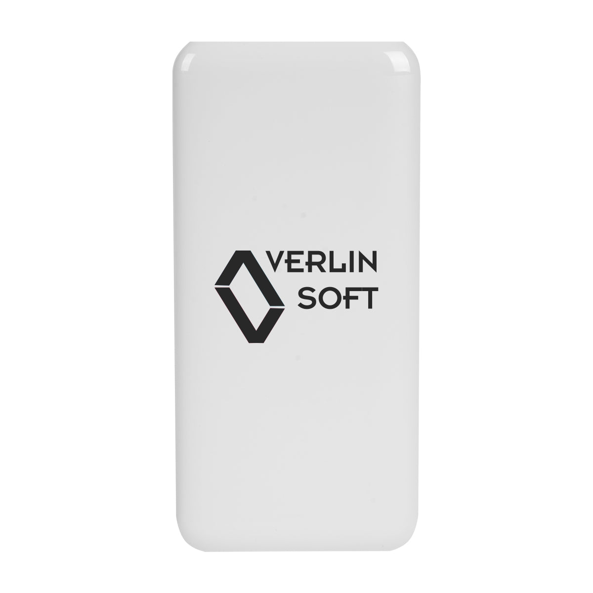 Multi-Port Power Bank, 10,000 mAh - White - Silk Screen