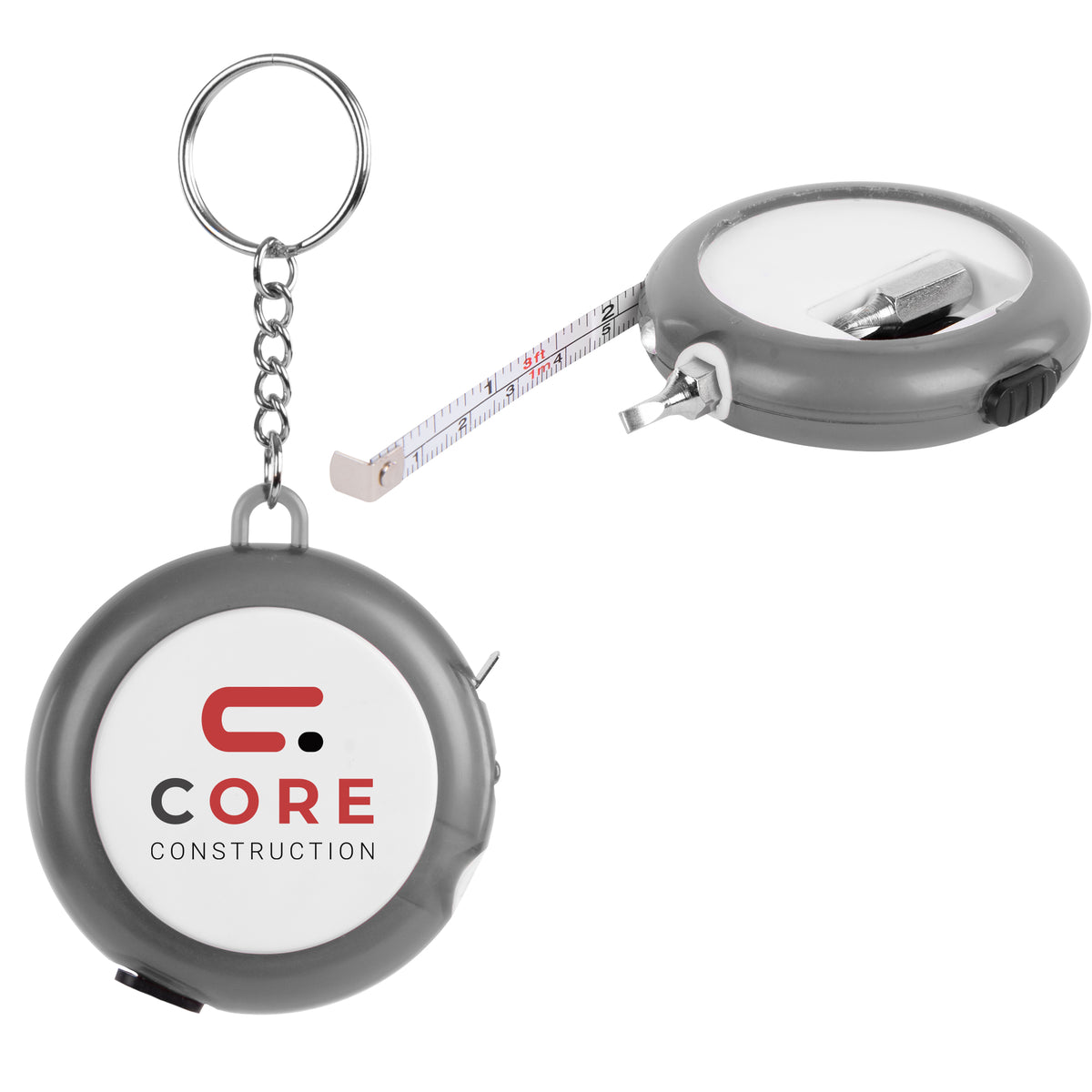Multi-Tool Tape Measure and Light - Full Color