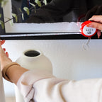 Multi-Tool Tape Measure and Light - White with Red - Lifestyle_Padprint