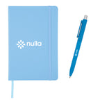 Muse Journal and Pen Full Color - Light Blue - Silk Screen