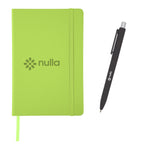 Muse Journal and Pen Full Color - Lime Green - Deboss