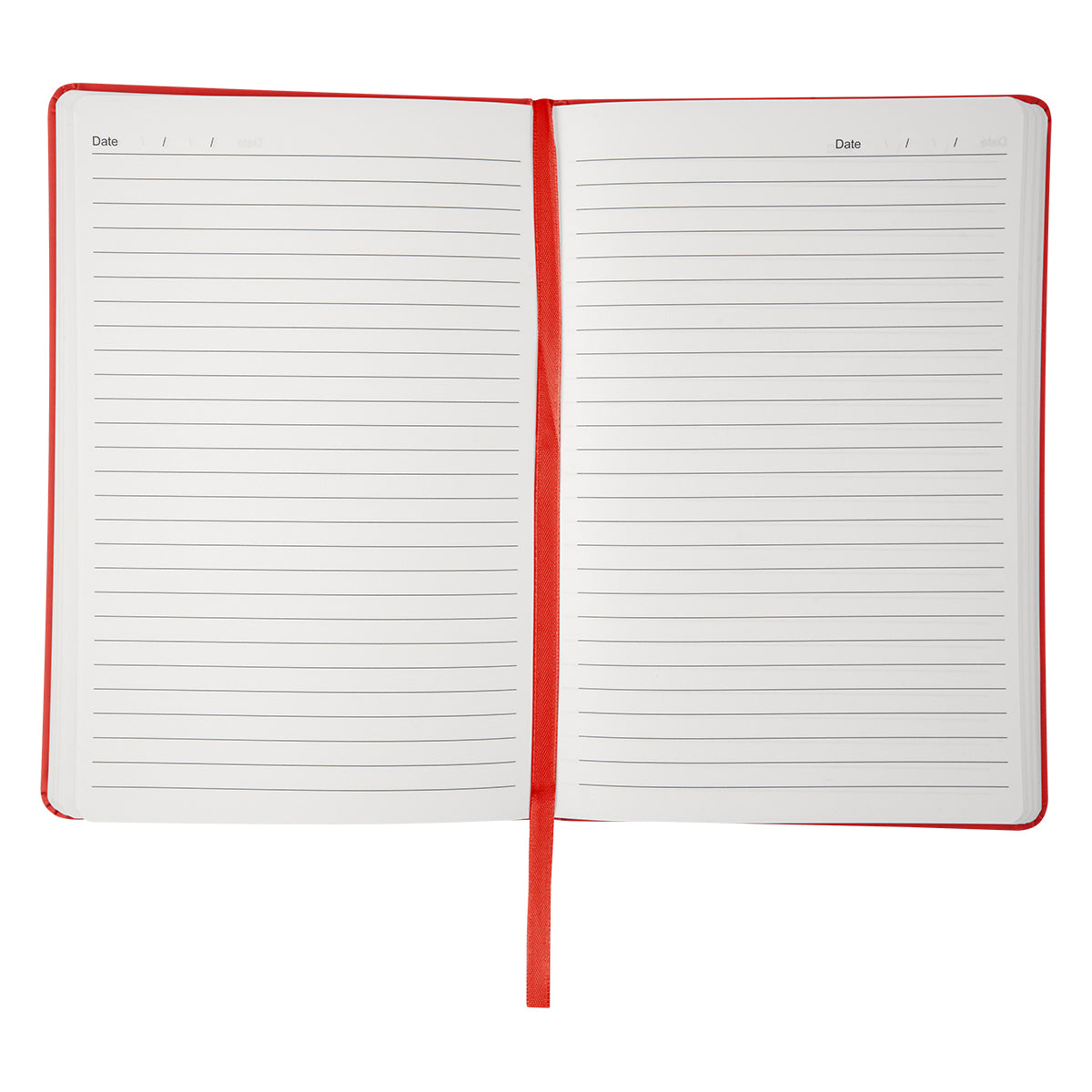 Muse Journal and Pen Full Color - Red - Open