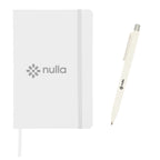 Muse Journal and Pen Full Color - White - Deboss