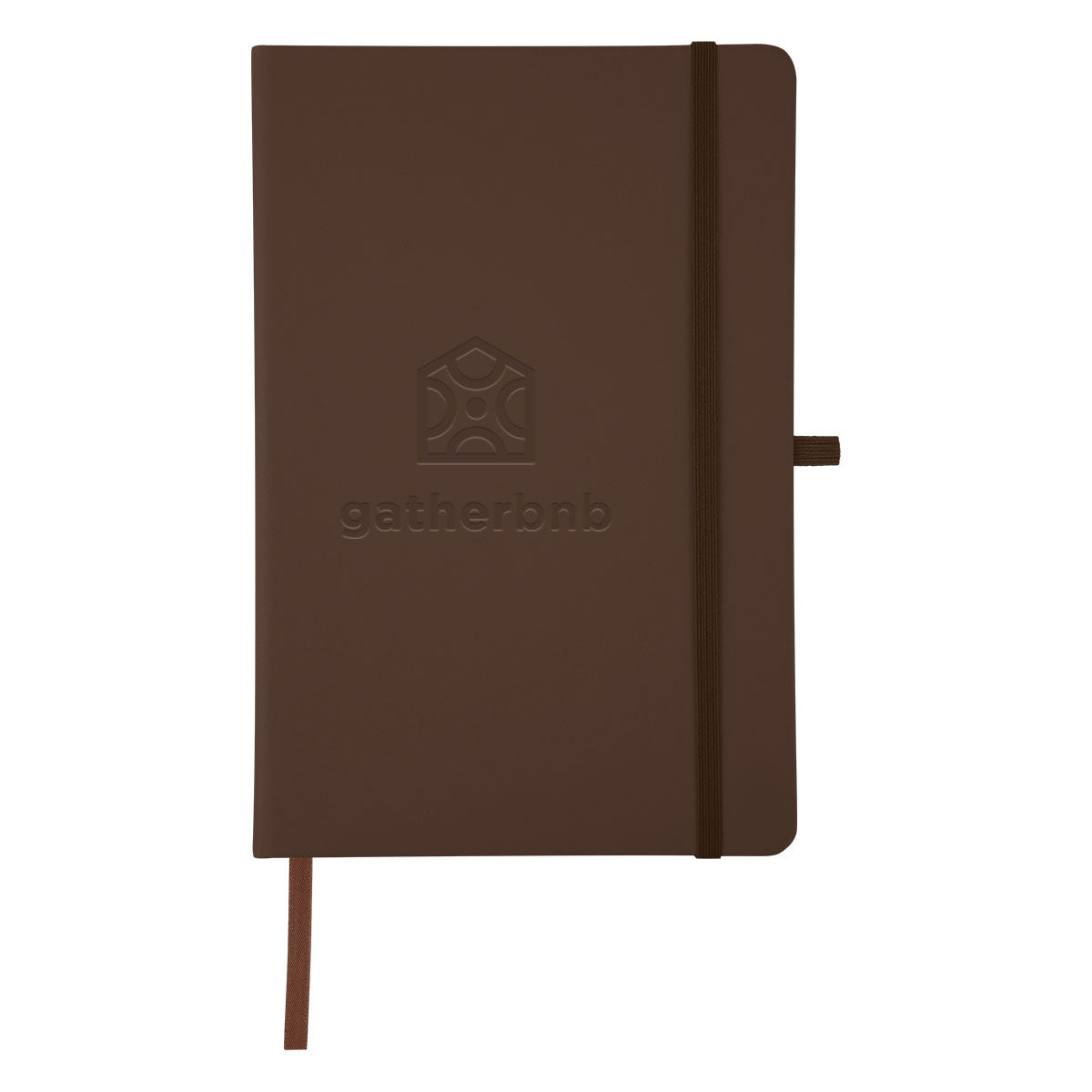 Muse Journal, Recycled Full Color - Dark Brown - Debossing
