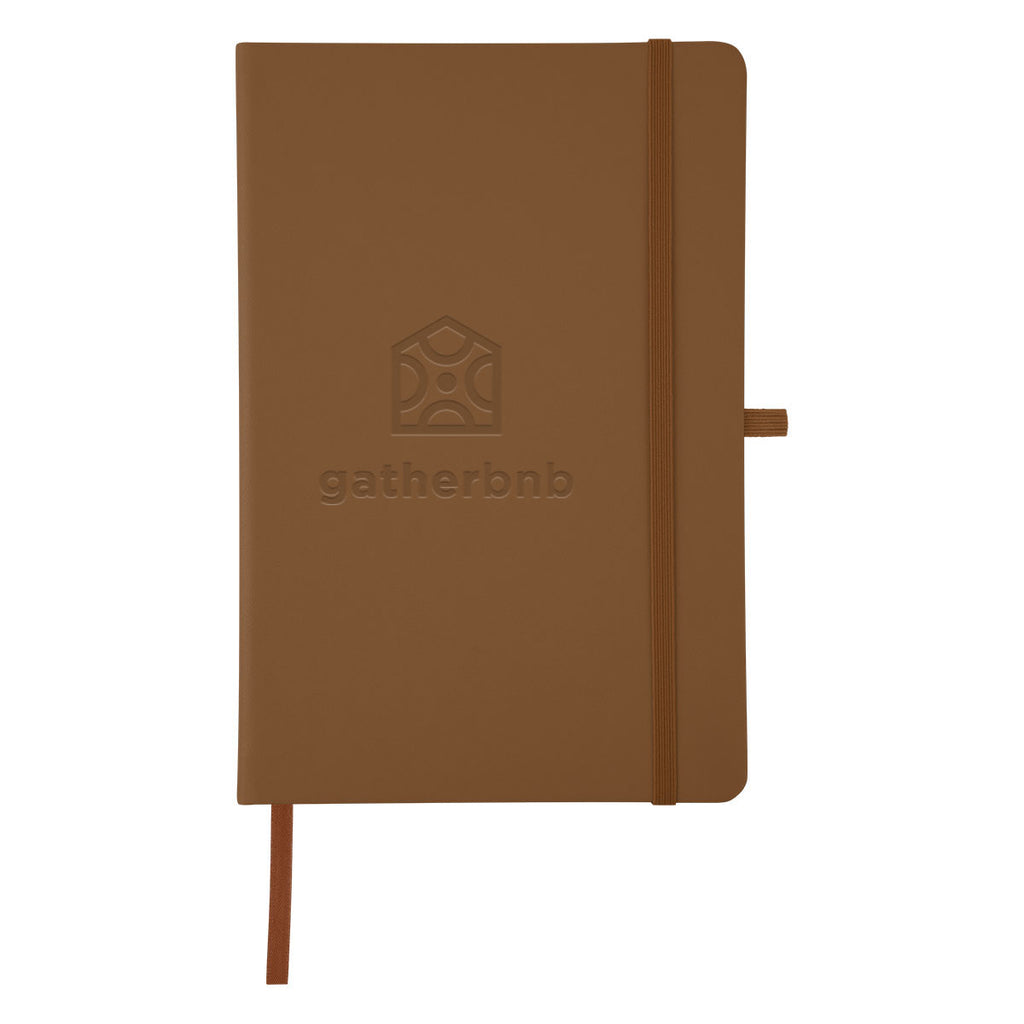 Muse Journal, Recycled Full Color - Light Brown - Debossing