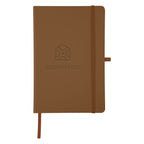 Muse Journal, Recycled Full Color - Light Brown - Debossing