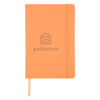 Muse Journal, Recycled Full Color - Light Orange - Debossing
