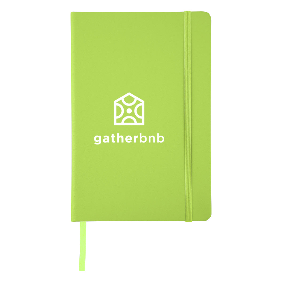 Muse Journal, Recycled Full Color - Lime Green - Silk Screen
