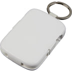 My Jolt Keychain Power Bank with Built-In Cables, 2,000 mAh Full Color - White - Left Angle