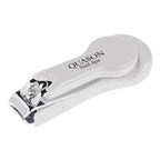 Nail Clipper with Easy Grip - White - Pad Print