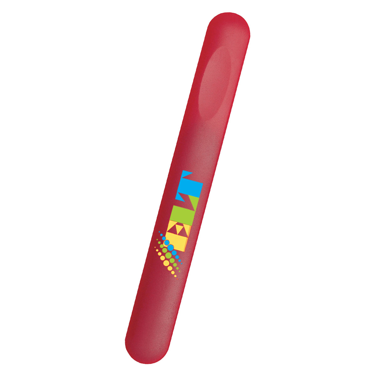 Nail File in a Sleeve - Red - Full Color