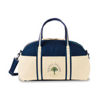 Nantucket Cotton Weekender Duffel Transfer - Navy - View 1