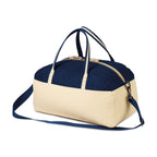 Nantucket Cotton Weekender Duffel Transfer - Navy - View 3