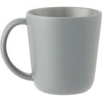 Nantucket Matte Ceramic Mug, 12 oz - Gray - Back