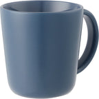 Nantucket Matte Ceramic Mug, 12 oz Laser Engraving - Nightfall Blue - Right Angle