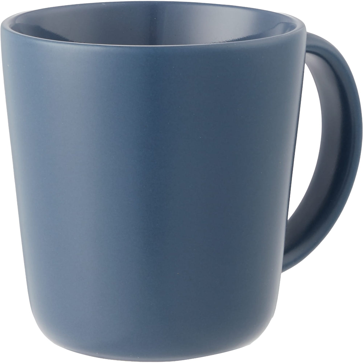 Nantucket Matte Ceramic Mug, 12 oz - Nightfall Blue - Right Angle