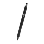 Naomi Gel Stylus Pen in Recycled ABS - Black - Front
