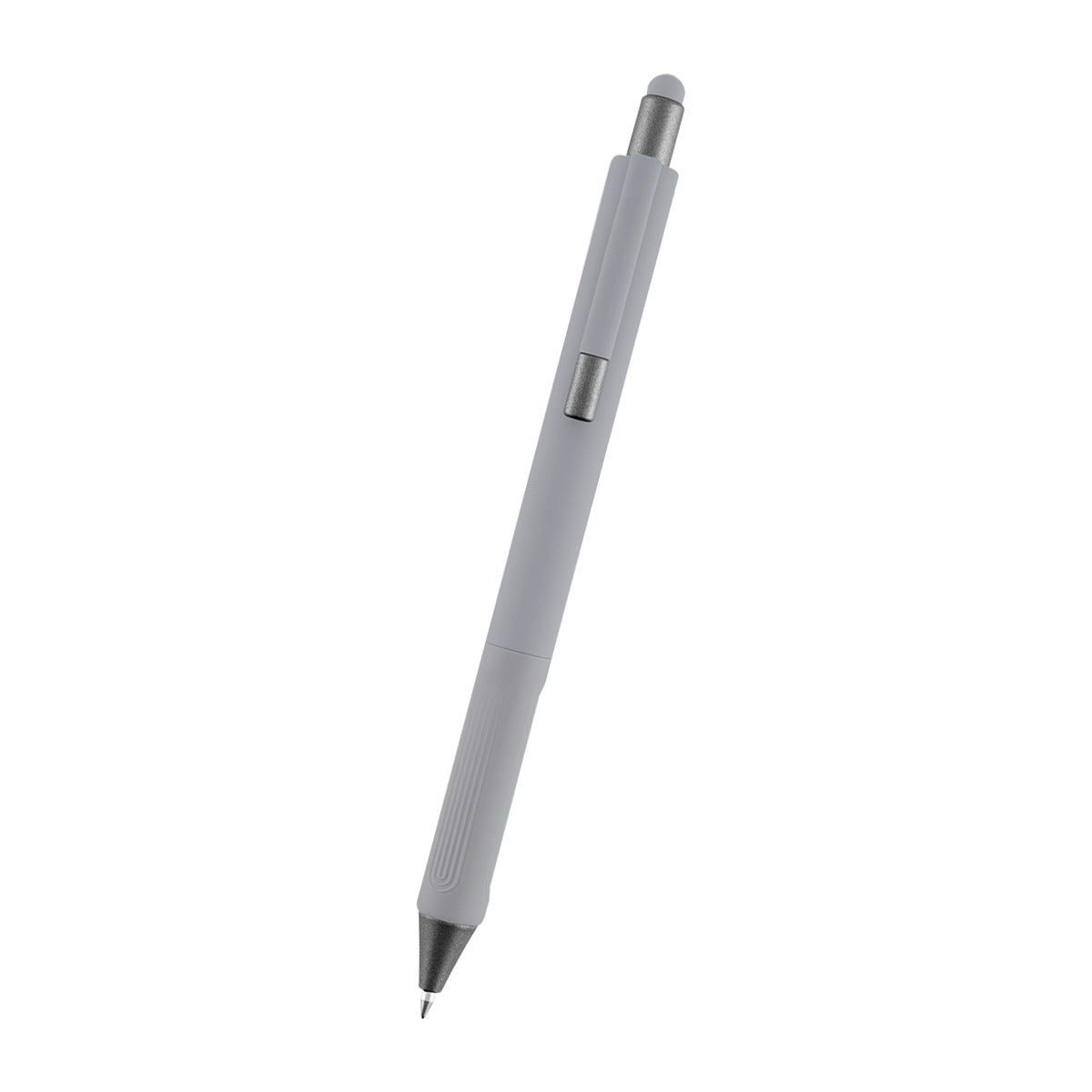 Naomi Gel Stylus Pen in Recycled ABS - Gray - Front