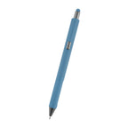 Naomi Gel Stylus Pen in Recycled ABS - Ocean Blue - Front