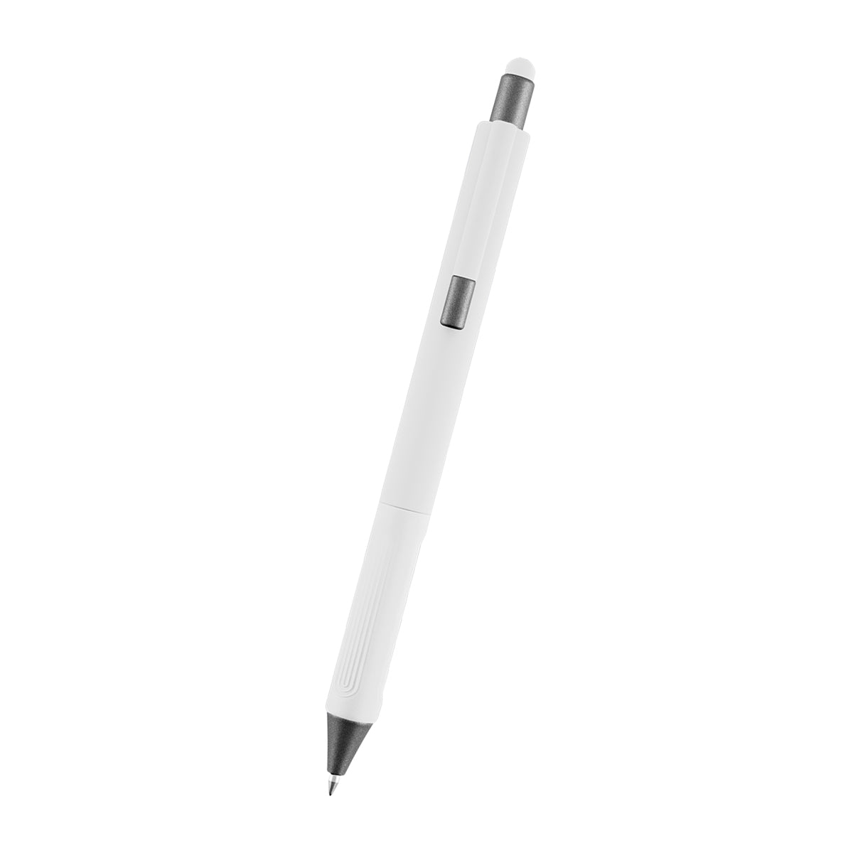 Naomi Gel Stylus Pen in Recycled ABS - White - Front