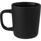 Napa Matte Ceramic Mug, 10 oz - Black - Back