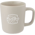 Napa Matte Ceramic Mug, 10 oz Laser Engraving - Tan - Front