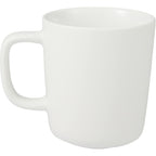 Napa Matte Ceramic Mug, 10 oz Laser Engraving - White - Back
