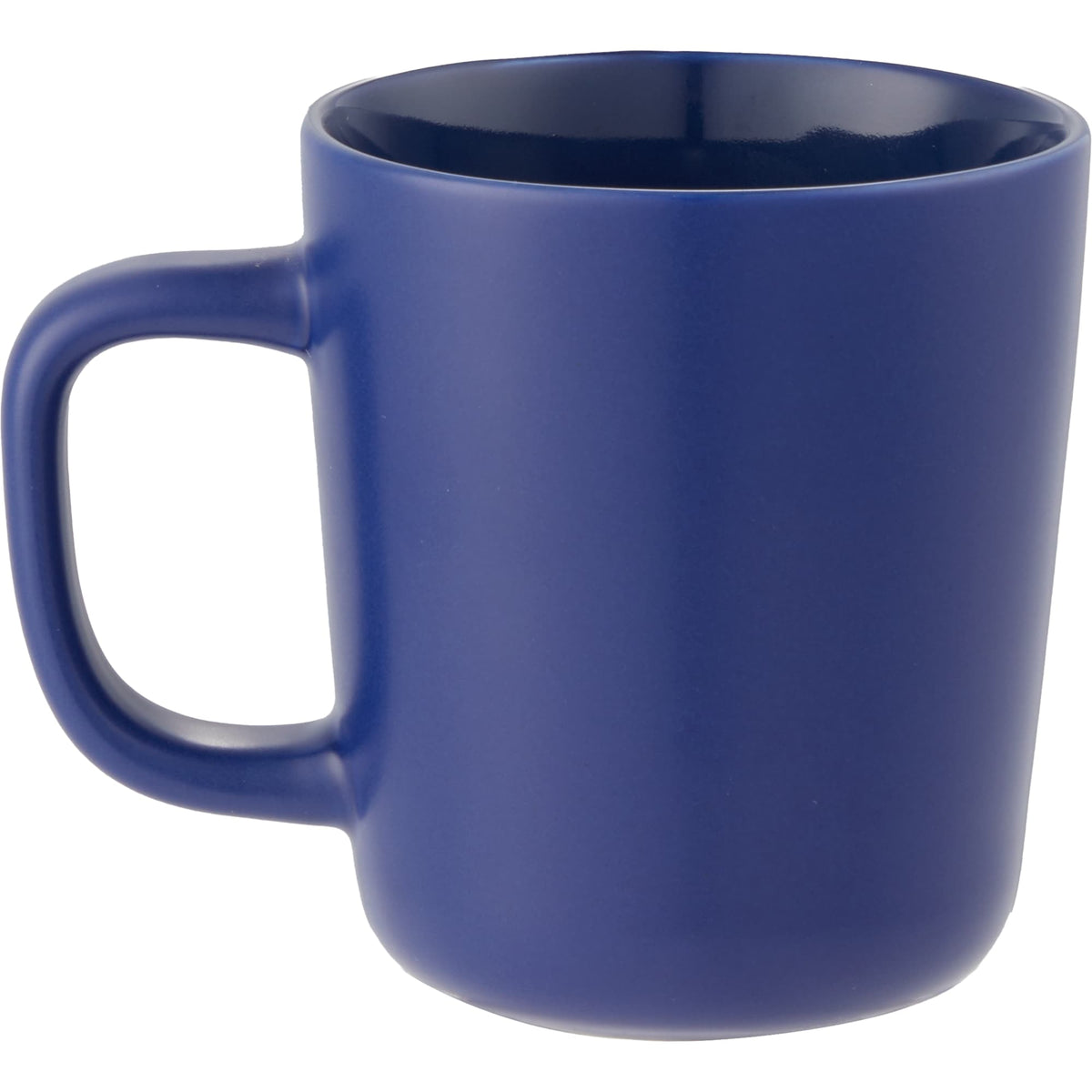 Napa Matte Ceramic Mug, 10 oz - Navy - Back