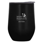 Napa Stemless Wine Cup, 12 oz - Black - Personalization_Laser