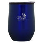 Napa Stemless Wine Cup, 12 oz - Blue - Laser Engraving