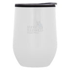 Napa Stemless Wine Cup, 12 oz - White - Laser Engraving