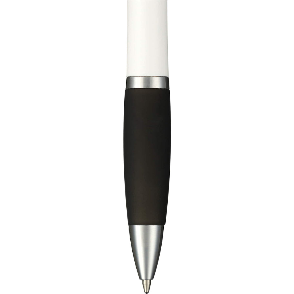 Nash Antimicrobial Ballpoint Pen with Stylus Full Color - White/Black - Photo