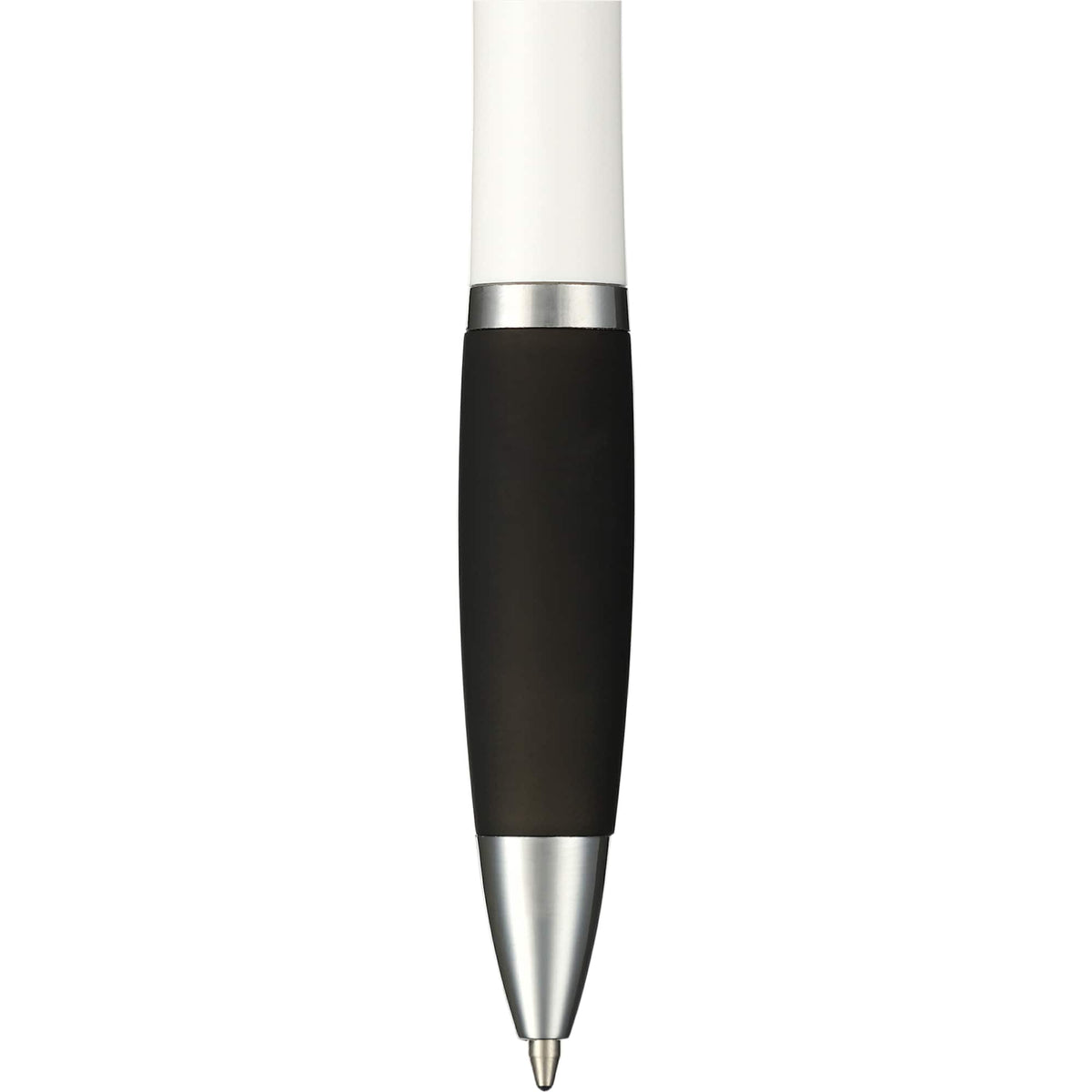Nash Antimicrobial Ballpoint Pen with Stylus Full Color - White/Black - Photo