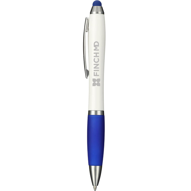 Nash Antimicrobial Ballpoint Pen with Stylus Full Color