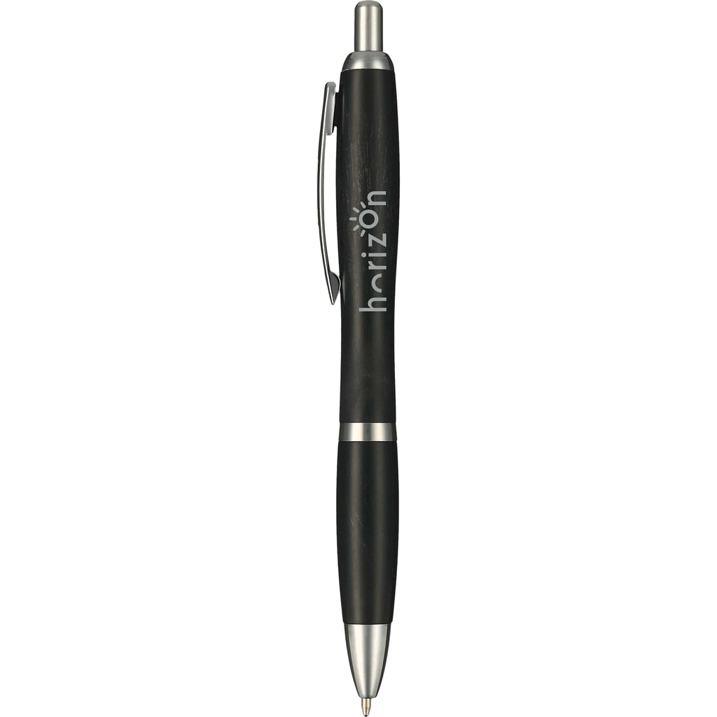 Nash Click Ballpoint in Wheat Straw Blend Full Color - Black - Front