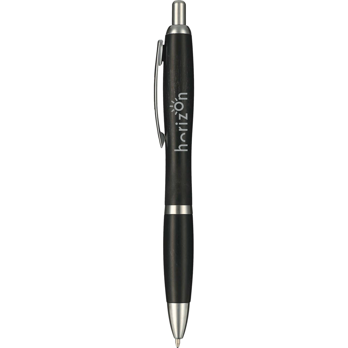 Nash Click Ballpoint in Wheat Straw Blend Full Color - Black - Front