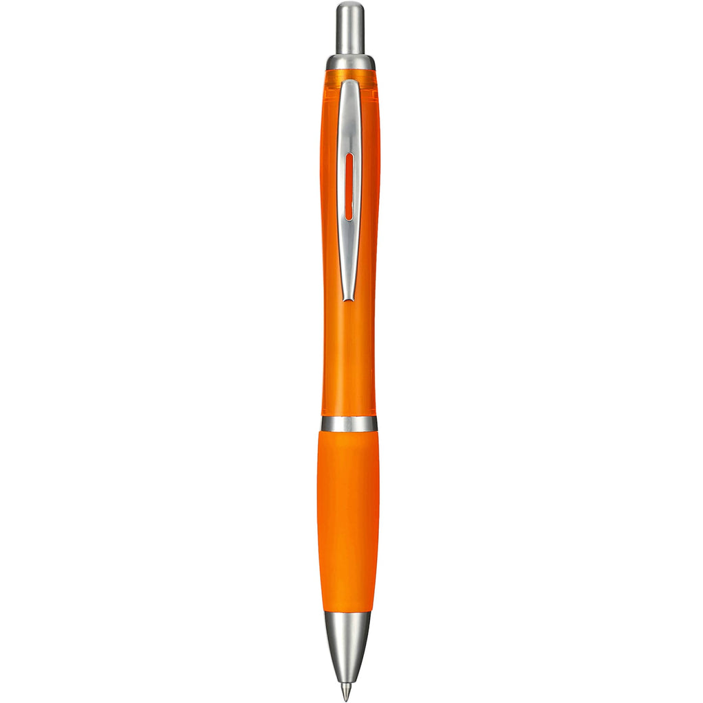 Nash Click Gel Pen with Color Grip - Orange - Front 2
