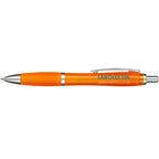 Nash Click Gel Pen with Color Grip - Orange - Front