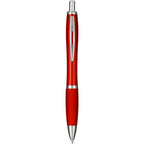 Nash Click Gel Pen with Color Grip - Red - Front 2