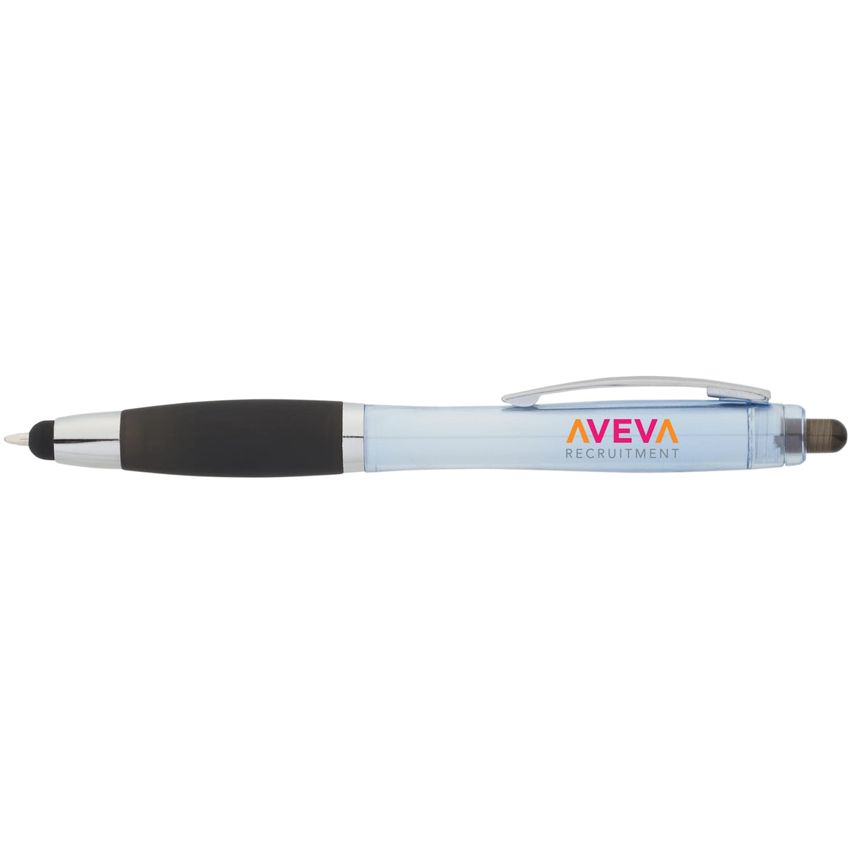 Nash Gel Stylus Pen in Recycled PET - Black - Front
