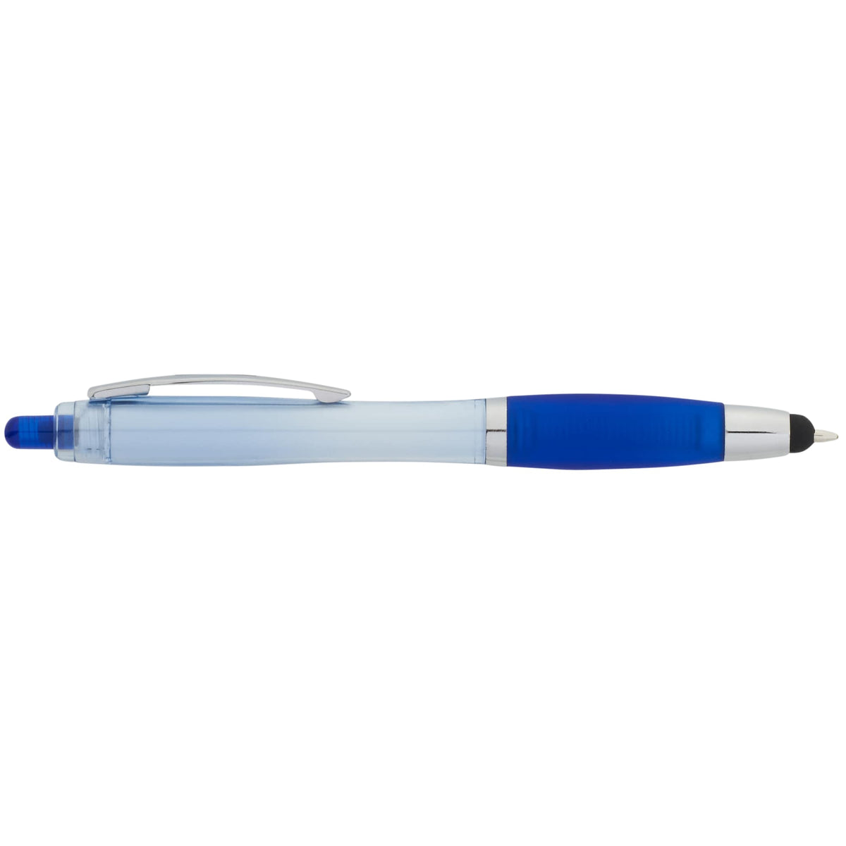 Nash Gel Stylus Pen in Recycled PET - Blue - Left Side