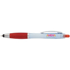 Nash Gel Stylus Pen in Recycled PET Full Color - Red - Right Side