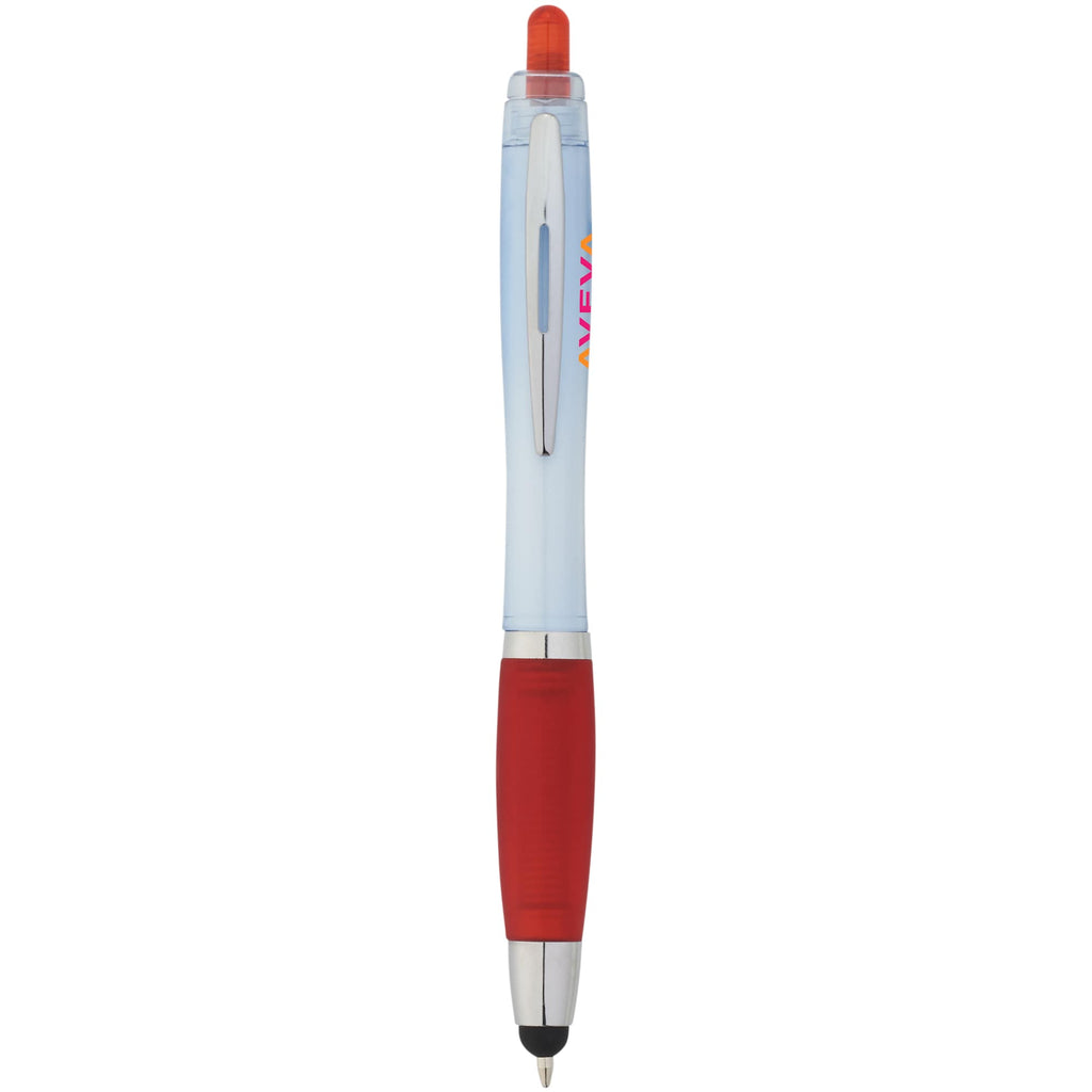 Nash Gel Stylus Pen in Recycled PET - Red - Front