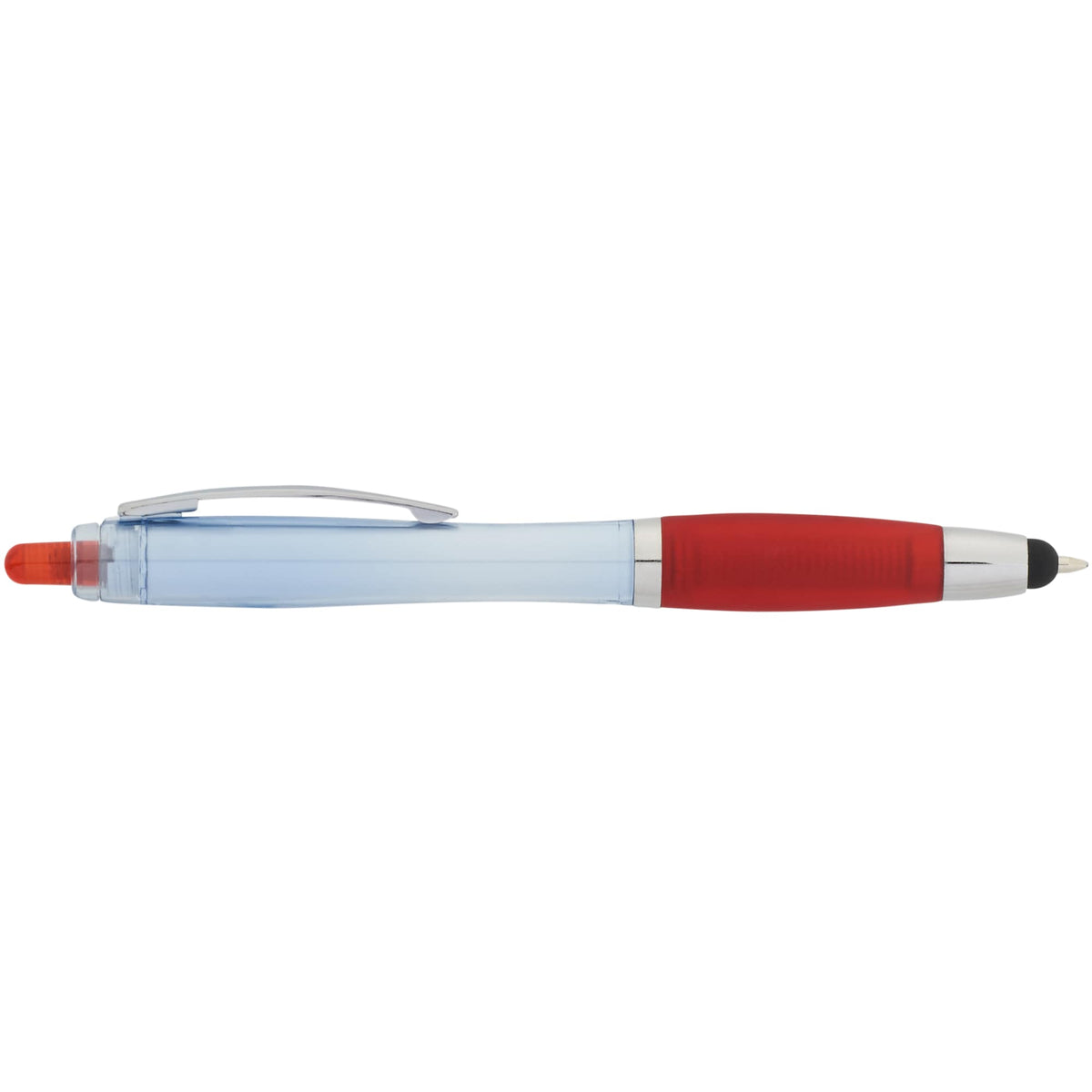 Nash Gel Stylus Pen in Recycled PET - Red - Left Side