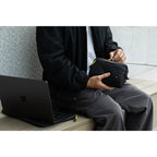 Native Union Active Tech Pouch in Recycled Ripstop Transfer - Black - View 4