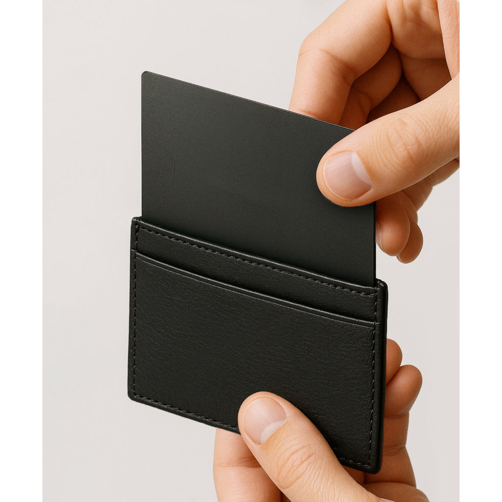 Native Union Find-It Tracker Card Full Color - Black - View 3