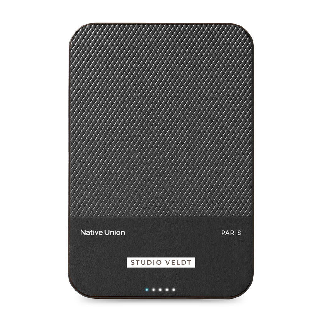 Native Union ReClassic Magnetic Power Bank, 10,000 mAh Full Color - Black - View 1