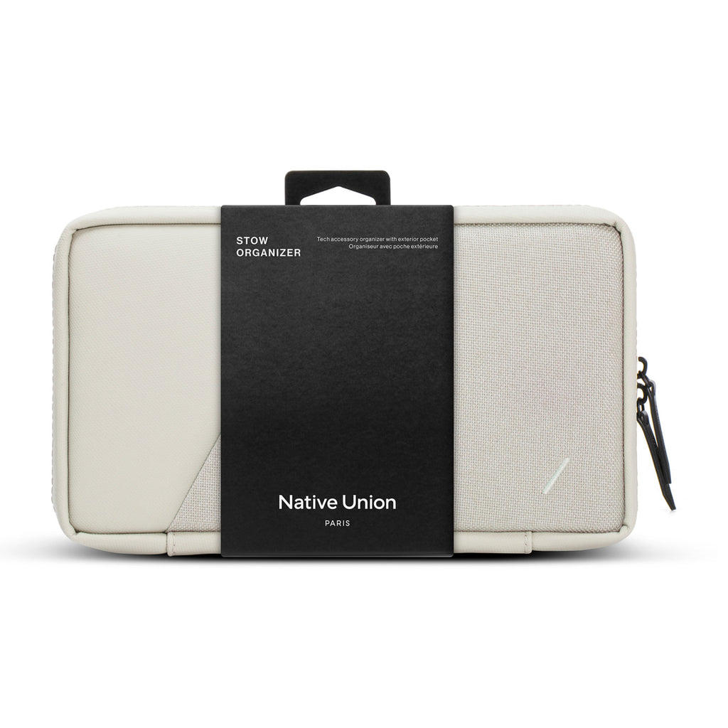 Native Union Stow Quilted Tech Organizer Transfer - Sandstone - View 4