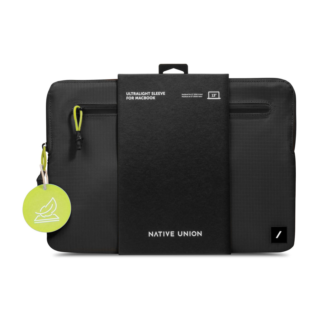 Native Union Ultralight Laptop Sleeve, 16 Inch Transfer - Black - View 2
