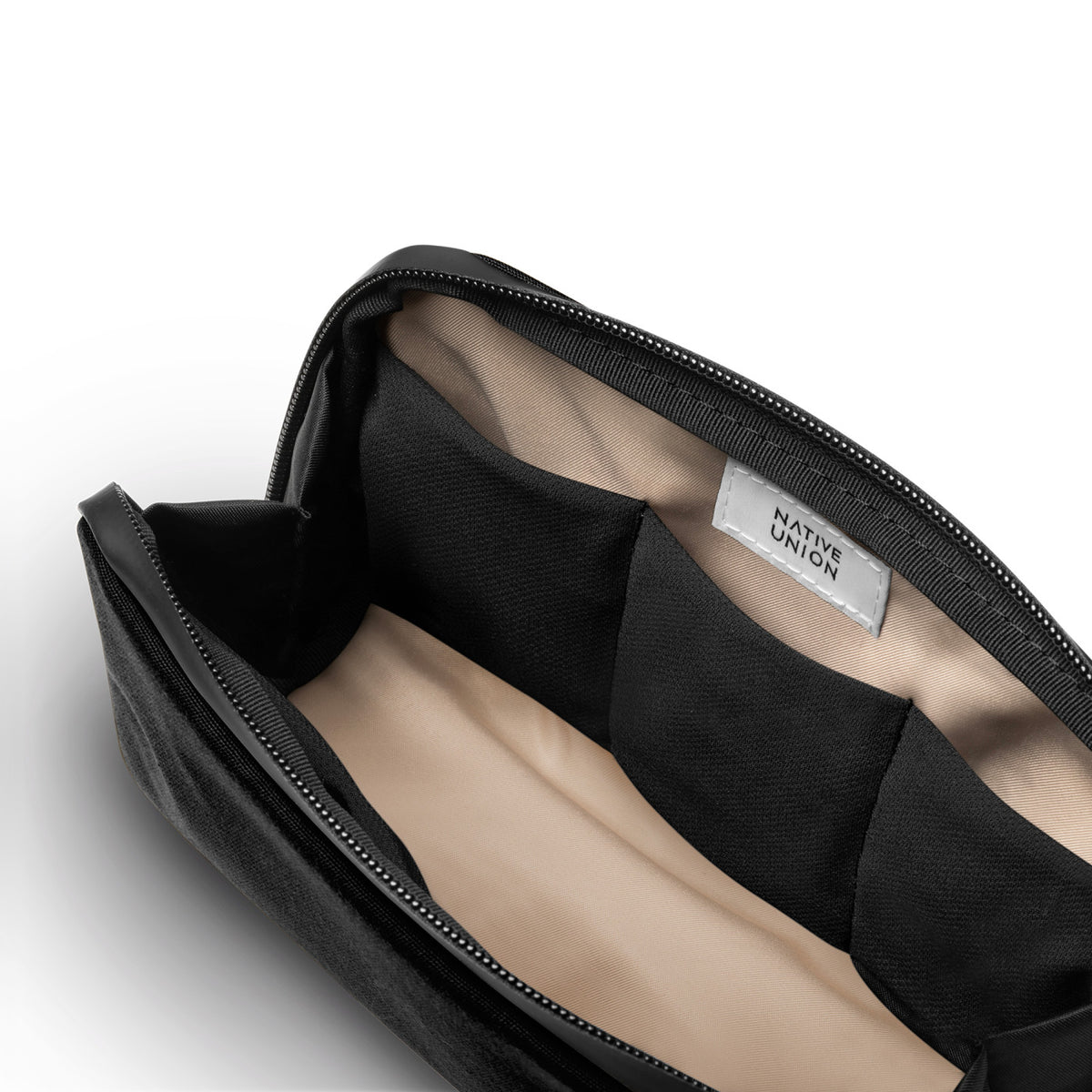 Native Union WFA Tech Organizer in Recycled Polyester Transfer - Black - View 3